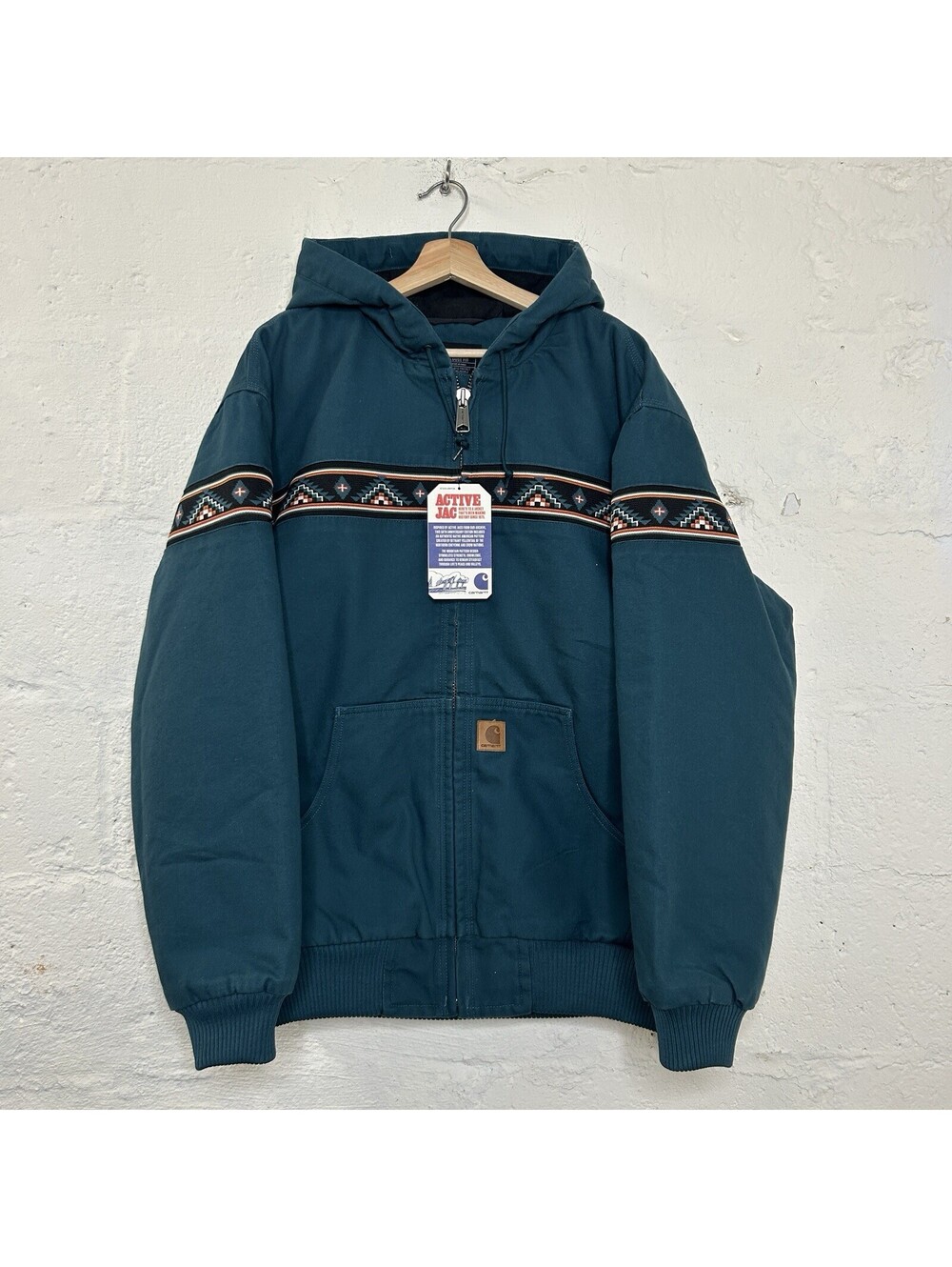 Carhartt Bethany Yellowtail Montana Active Jacket Aztec “Teal”
